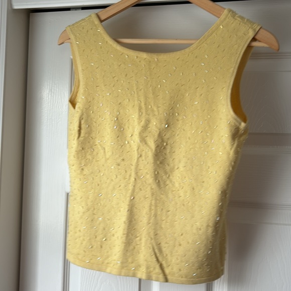 Vintage Cache Silk Cashmere Blend Beaded Sweater Set - Picture 5 of 11